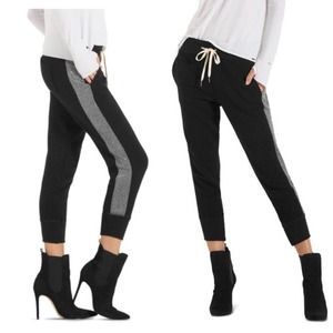 NWOT n:philanthropy Barkley Metallic-Stripe Jogger